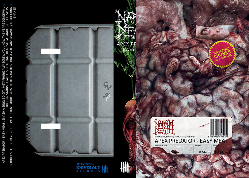 NAPALM DEATH "Apex Predator - Easy Meat"