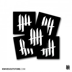 KNVZ "Logo" stickers •...