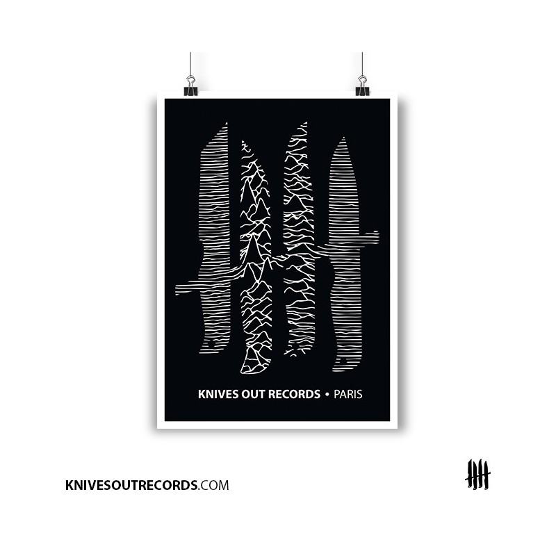 KNIVES OUT Sharp Pleasure Print • 300gsm Textured Paper