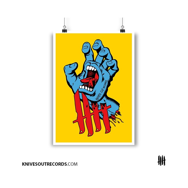 Affiche cartonnée KNIVES OUT Tribute to Jim Philips • 300gsm Textured cardstock Paper