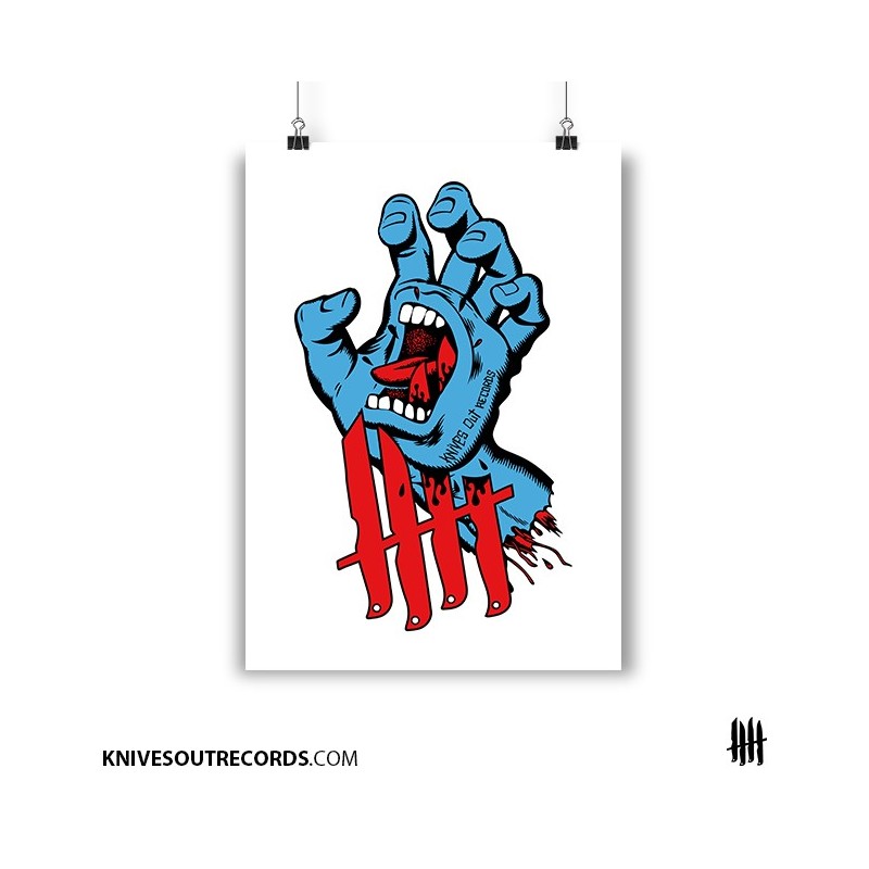 KNIVES OUT Tribute to Jim Philips Print • 300gsm Textured cardstock Paper