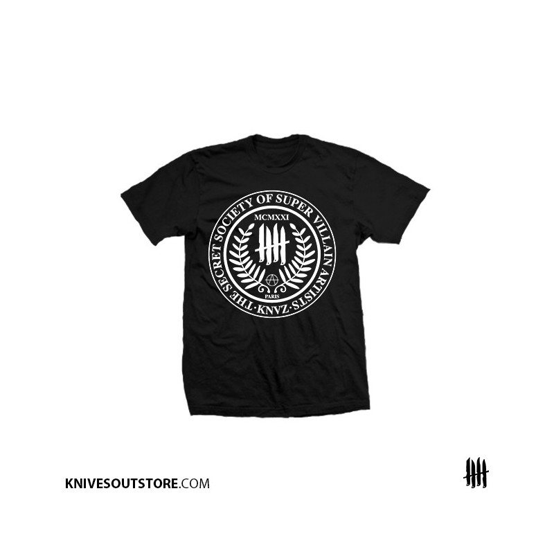 KNVZ x SSOSVA Tshirt • Black