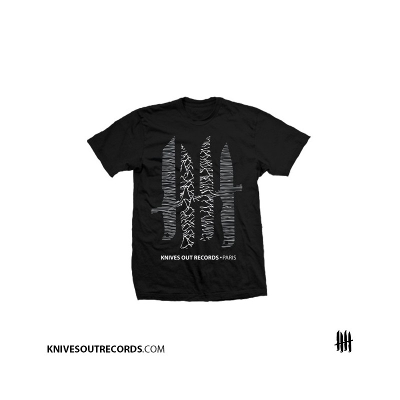 KNVZ "Sharp pleasure" Tshirt • Black