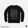 KNVZ "Sharp pleasure" Crewneck • Black
