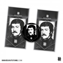 KNVZ "Mesrine" Badge | Magnet • Black