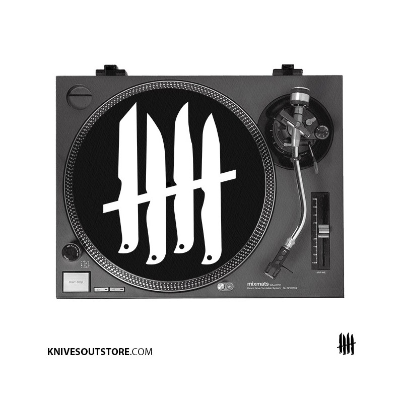 KNVZ "Iconic XL Logo" feutrine • White