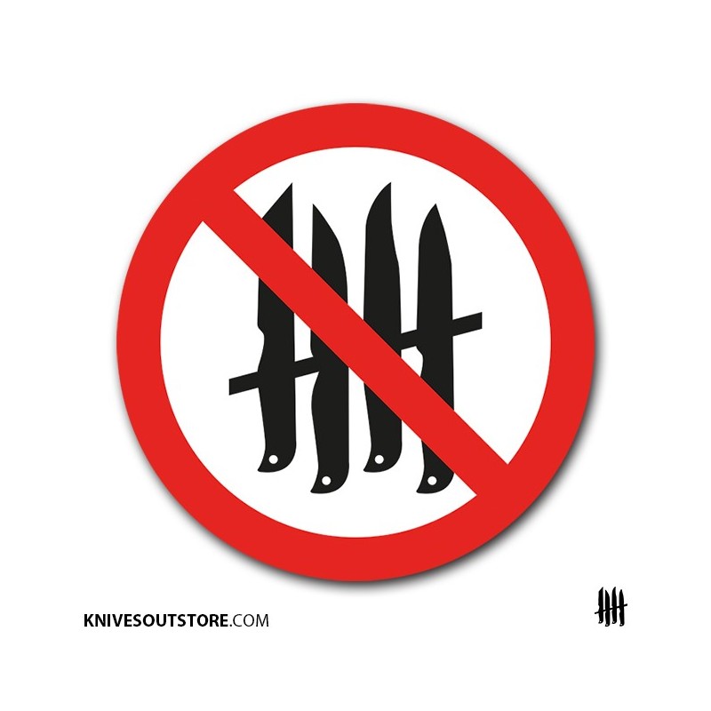 KNVZ "Banned" stickers • M