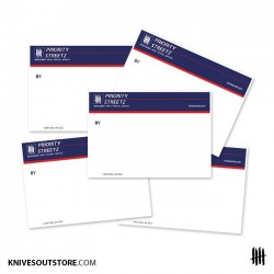 KNVZ "228z" Blank vinyl stickers • L