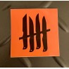 KNVZ "Logo" stickers • Orange • M