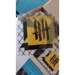 KNVZ "Barbwirez" stickers •...