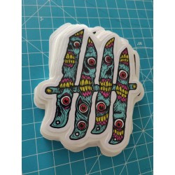 KNVZ "Logo" sticker x...