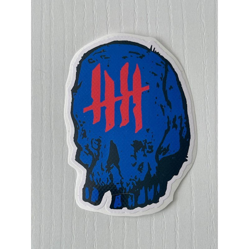 KNVZ x ZOMBIE ART SQUAD sticker • Blue & Red • L