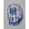 KNVZ x ZOMBIE ART SQUAD sticker • White & Blue • L