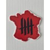 KNVZ "GN Seul Contre Tous" sticker • Red • L