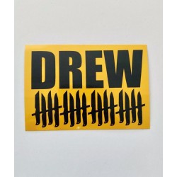 KNVZ x DREW sticker