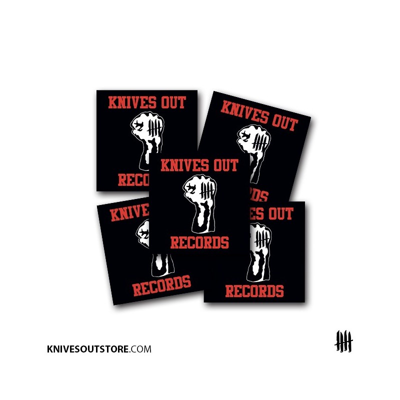 KNIVES OUT "Youth Of Today" tribute stickers