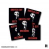 KNIVES OUT "Youth Of Today" tribute stickers