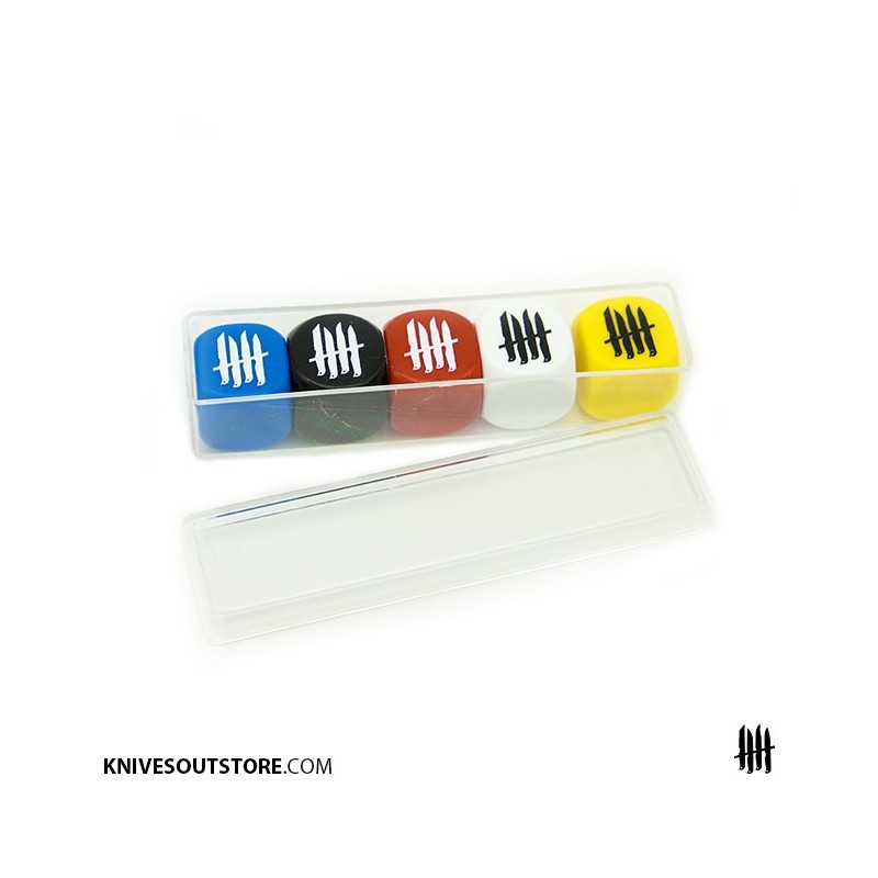 KNVZ "Logo" 5 x dés Set