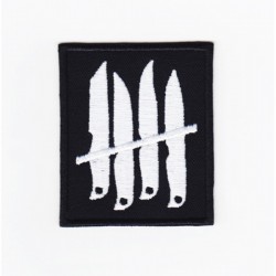 KNVZ "Iconic Logo" embroidered patch