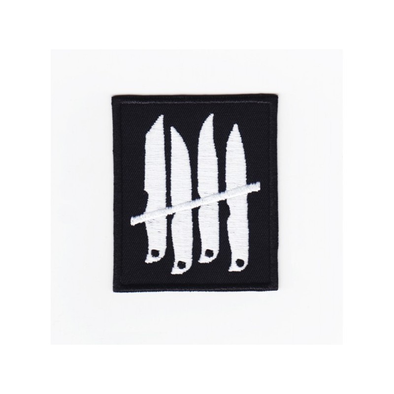 KNVZ "Iconic Logo" embroidered patch