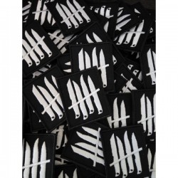 KNVZ "Iconic Logo" embroidered patch