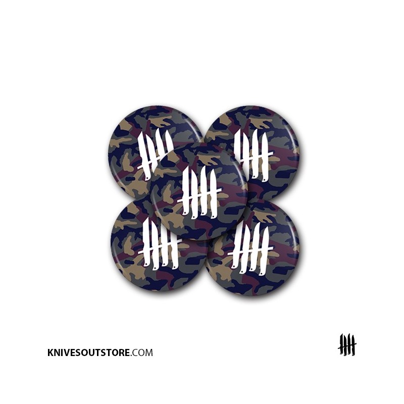 KNVZ "Logo" Badge | Magnet • Camo