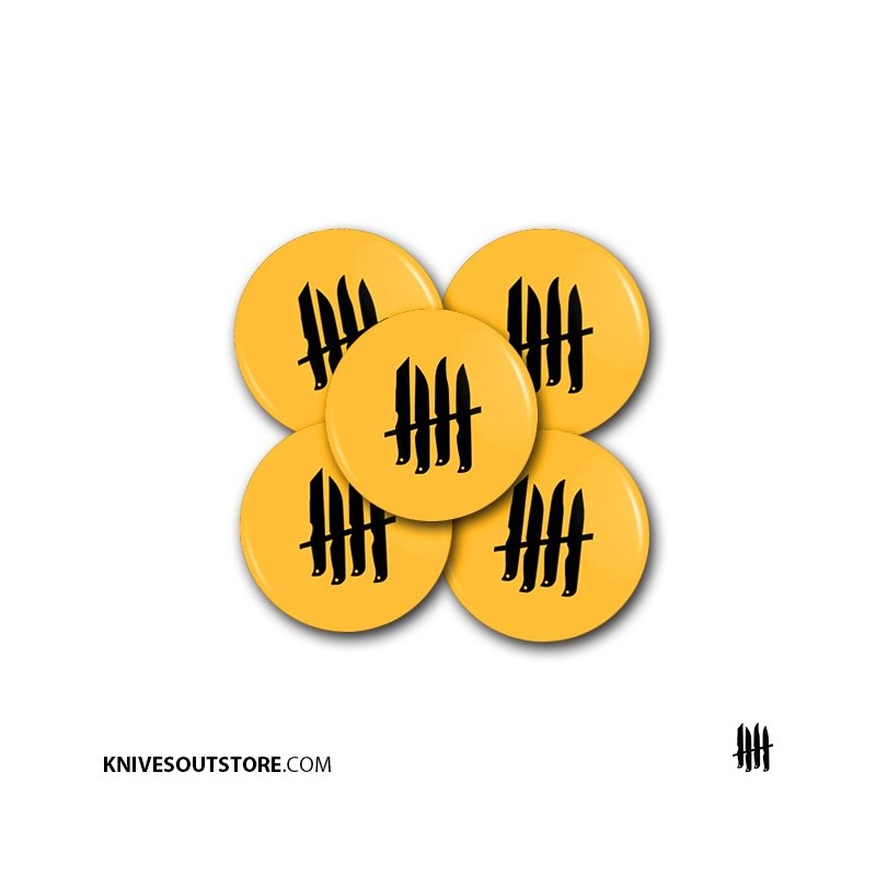 KNVZ "Logo" Badge | Magnet • Yellow Cab