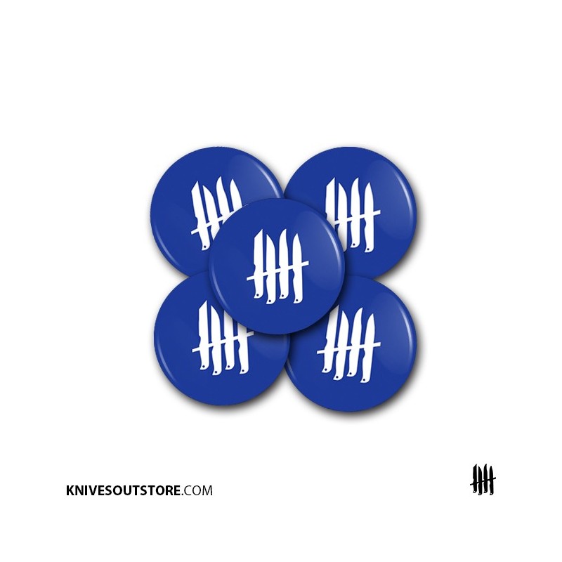 KNVZ "Logo" Badge | Magnet • Blue
