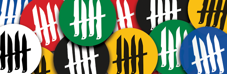 Banner badges magnets